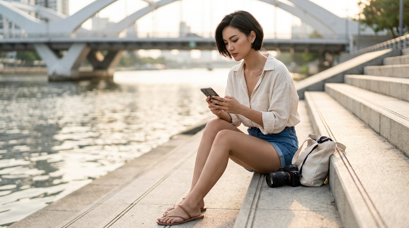 AI influencer analytics overview dashboard showing engagement performance