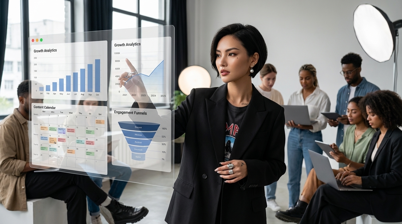 AI influencer platform priority mapping and ecosystem structure planning