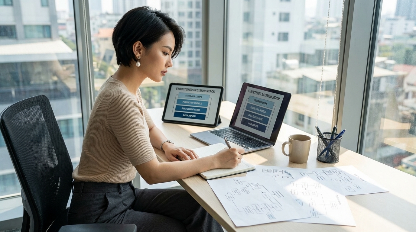 AI influencer decision intelligence strategy dashboard automation analytics workspace