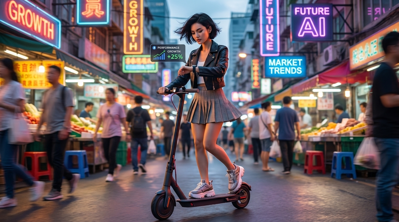 AI influencer reach and visibility metrics chart analysis