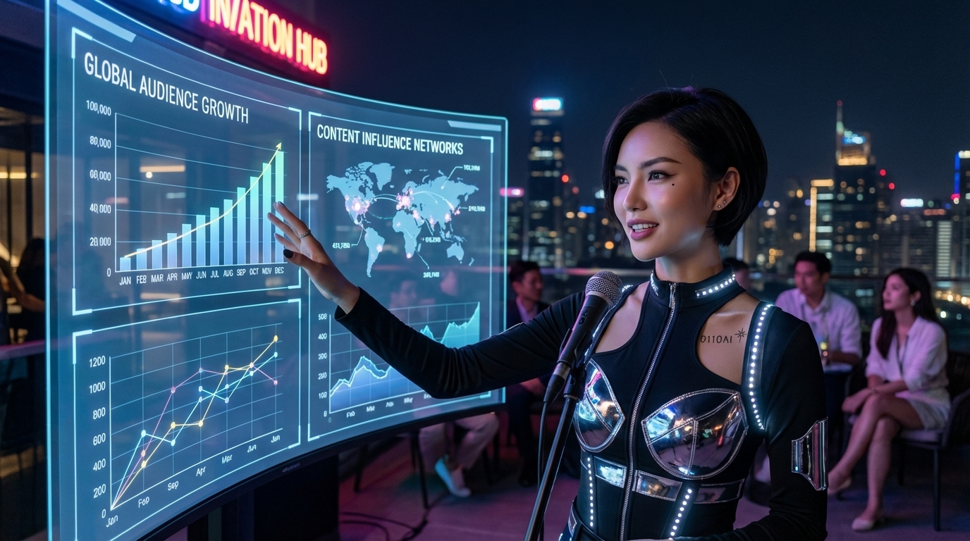 AI influencer cross platform global visibility ecosystem strategy