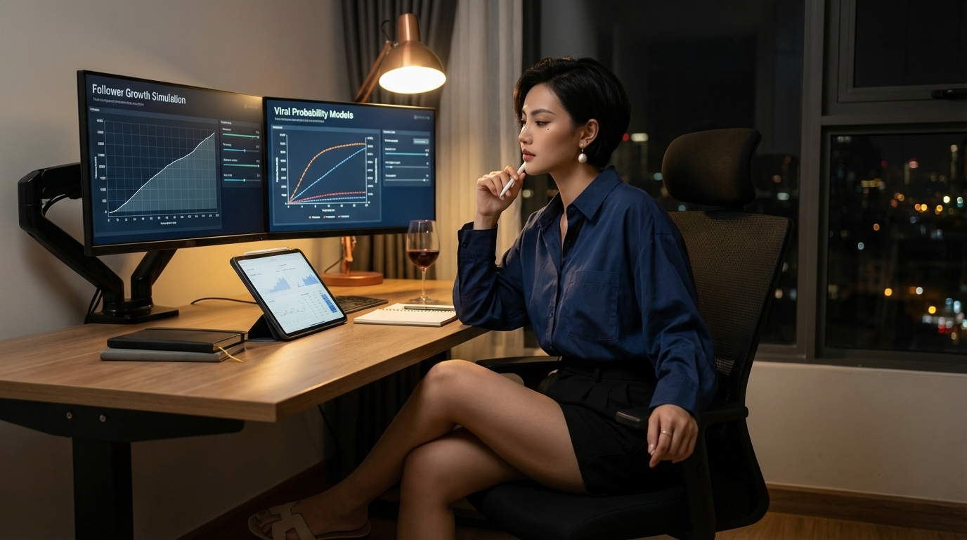 AI influencer predictive analytics strategy revenue forecasting monetisation trajectory planning system