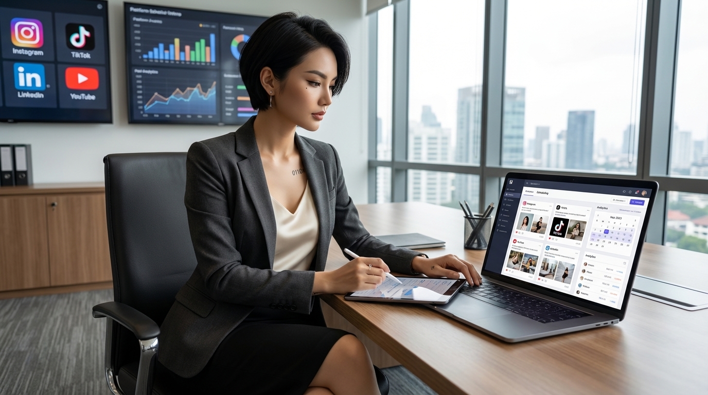 AI influencer ecosystem scaling strategy AI orchestration automation workflow dashboard