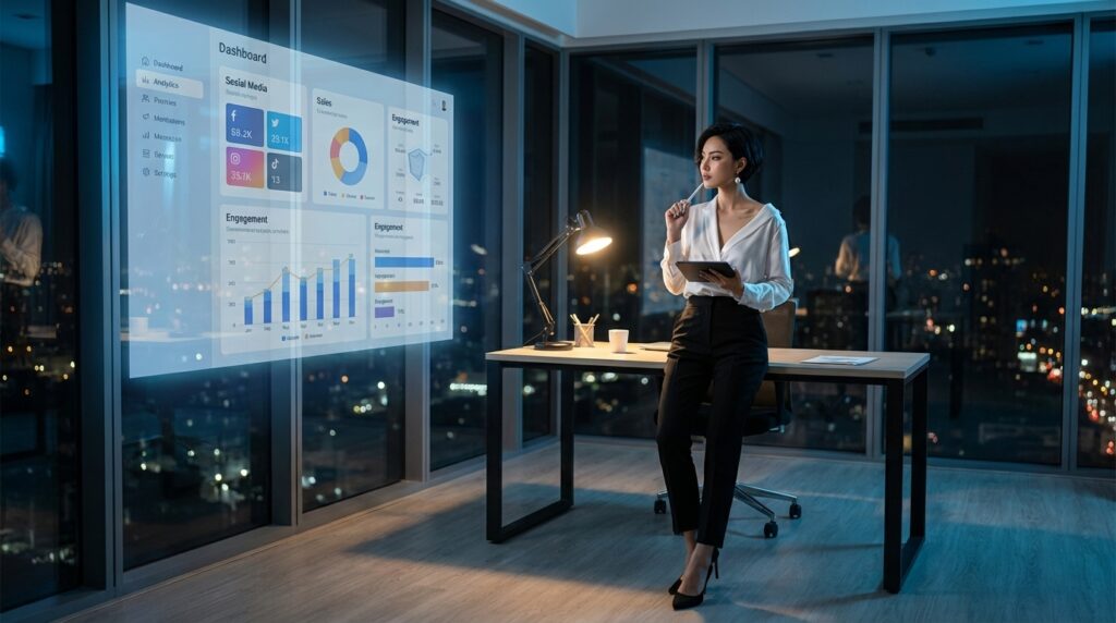 ALT: AI influencer revenue growth through multi platform authority