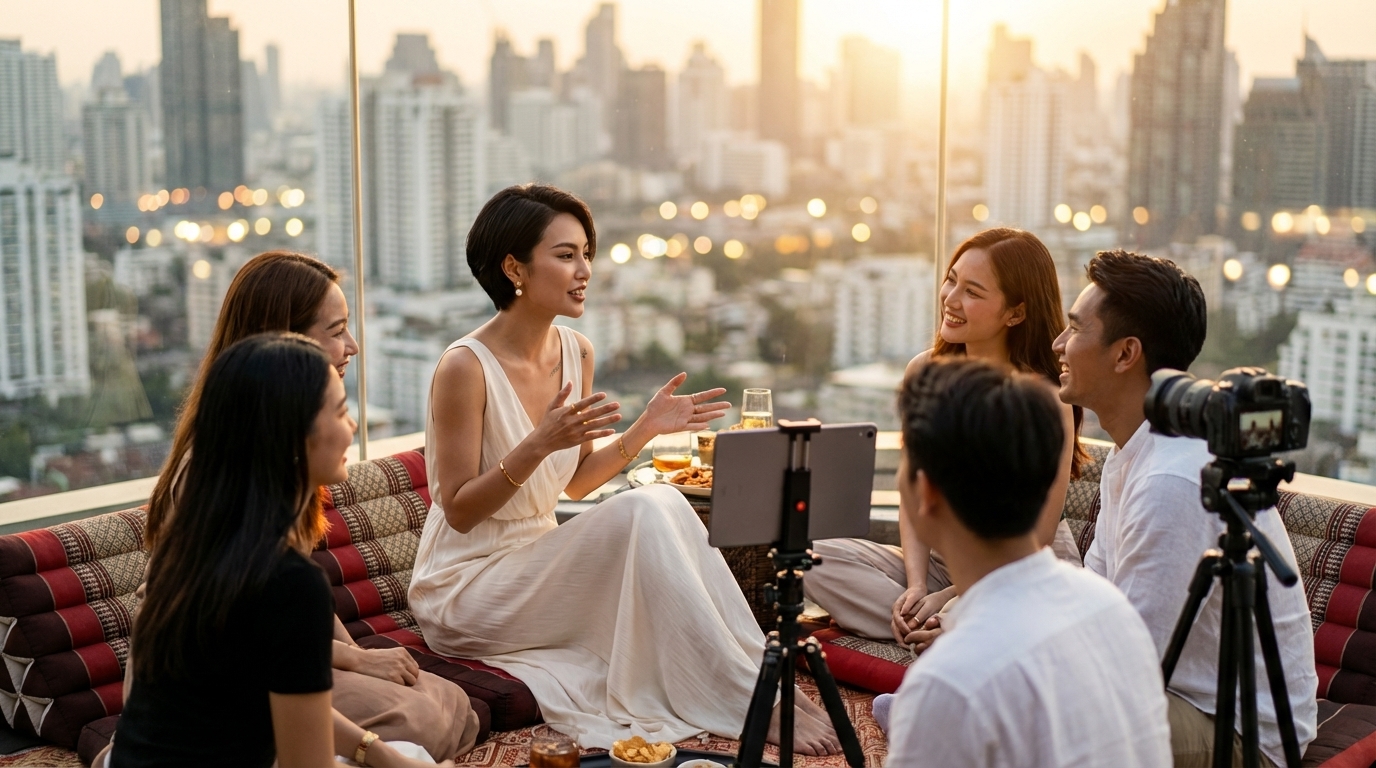 AI influencer multi platform community flywheel growth model