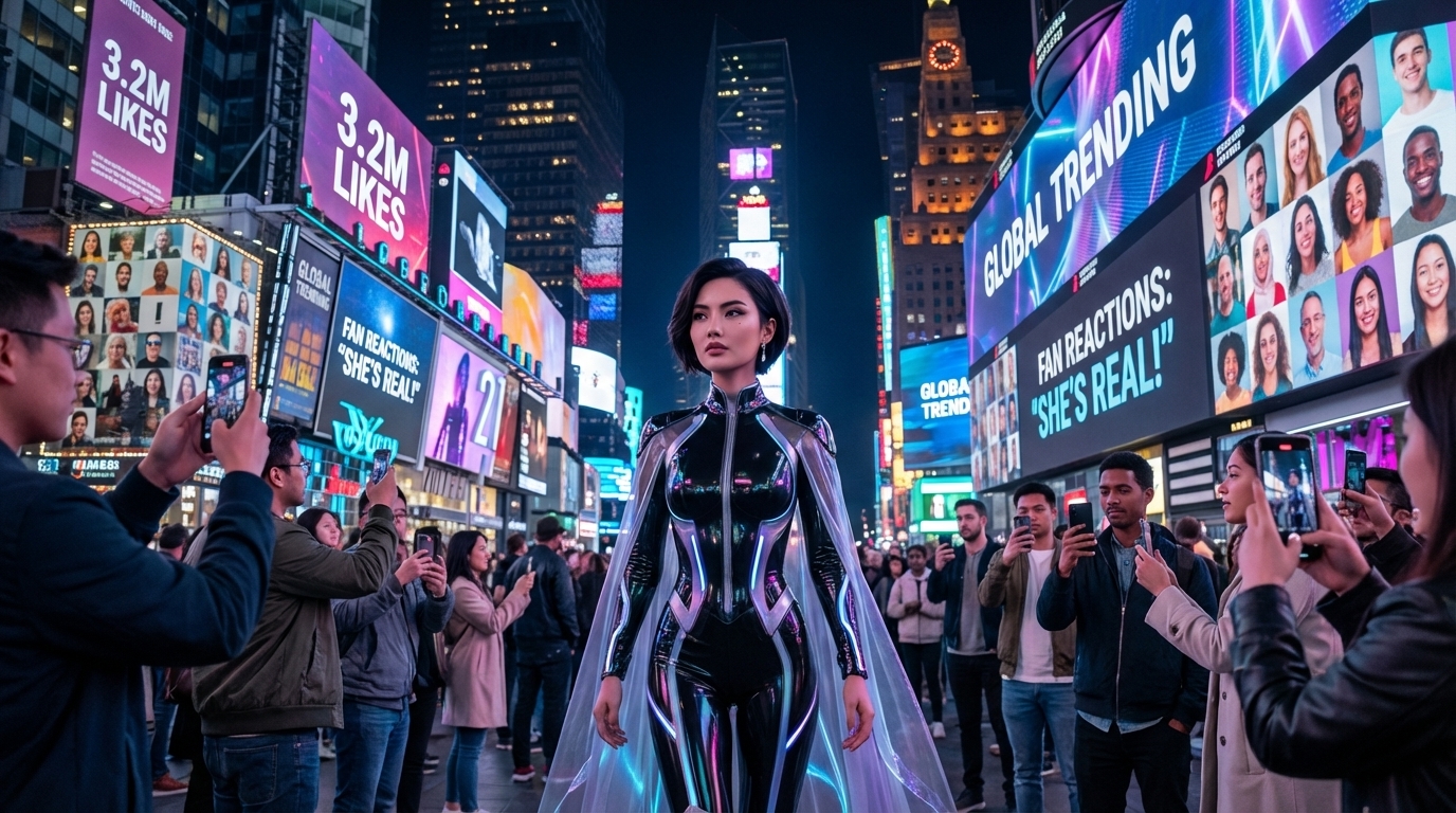 AI influencer cross platform fame distribution flywheel strategy