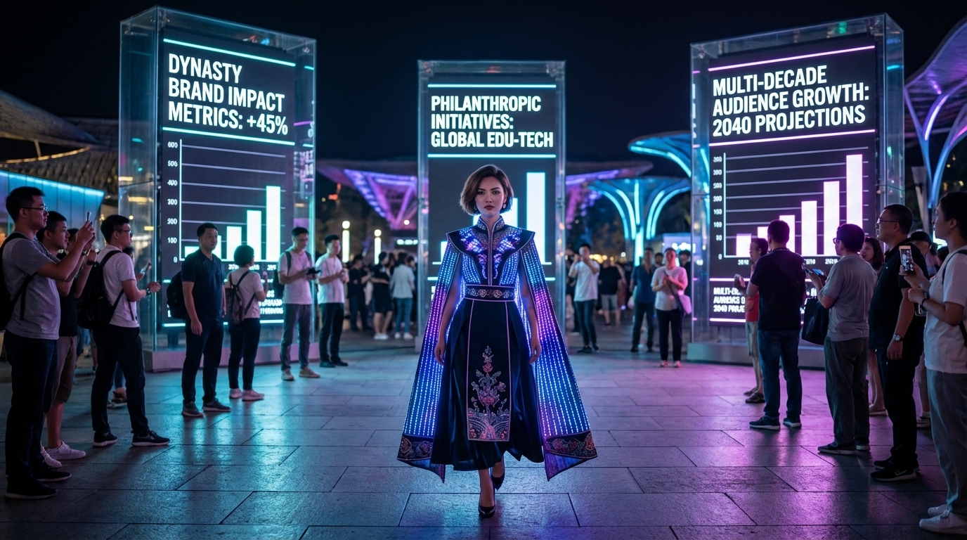 AI influencer dynasty financial ecosystem and long term asset compounding dashboard