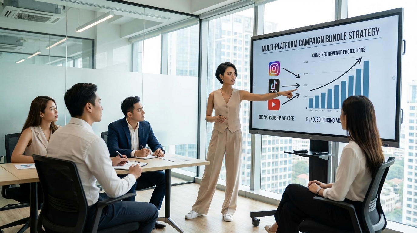 AI influencer deal structuring strategy negotiation value positioning brand partnership premium deal framework