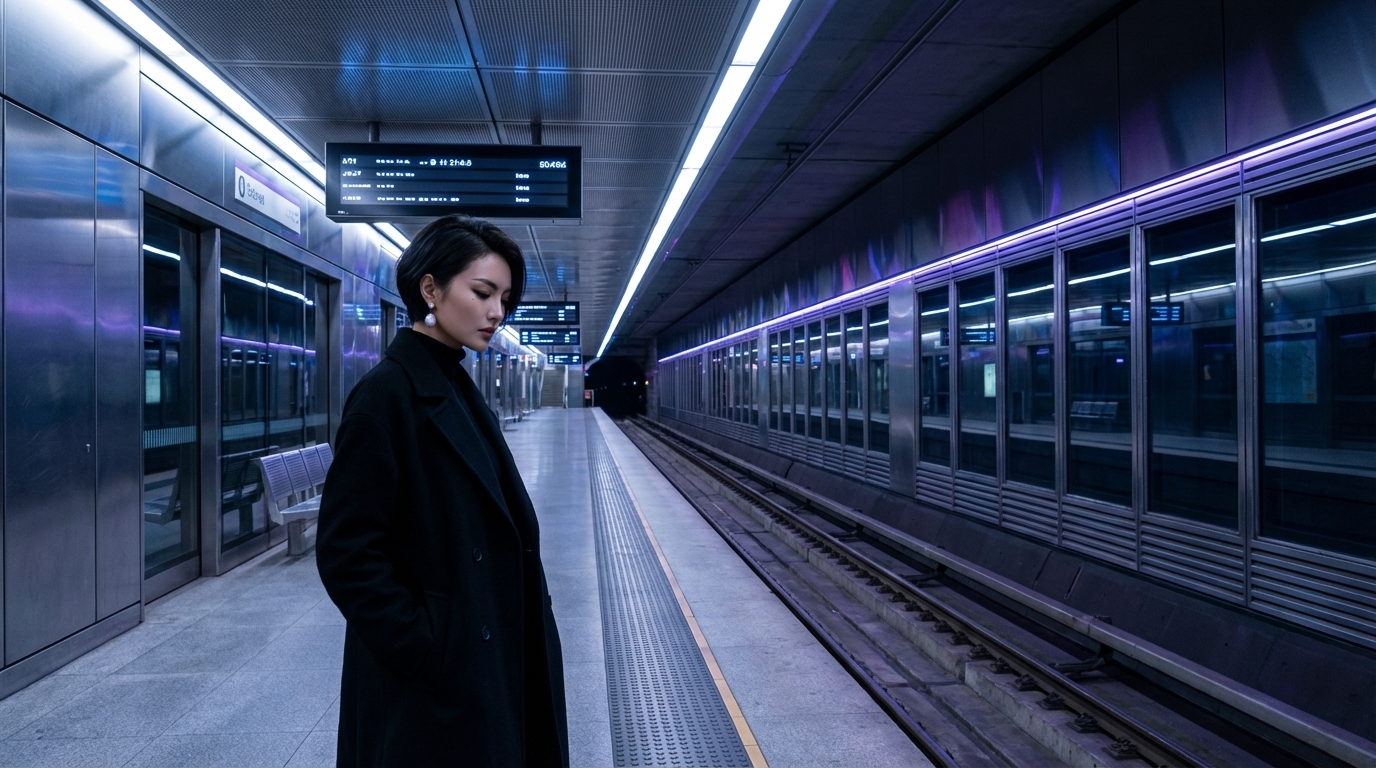 quiet creative confidence at dawn after first meaningful digital connection