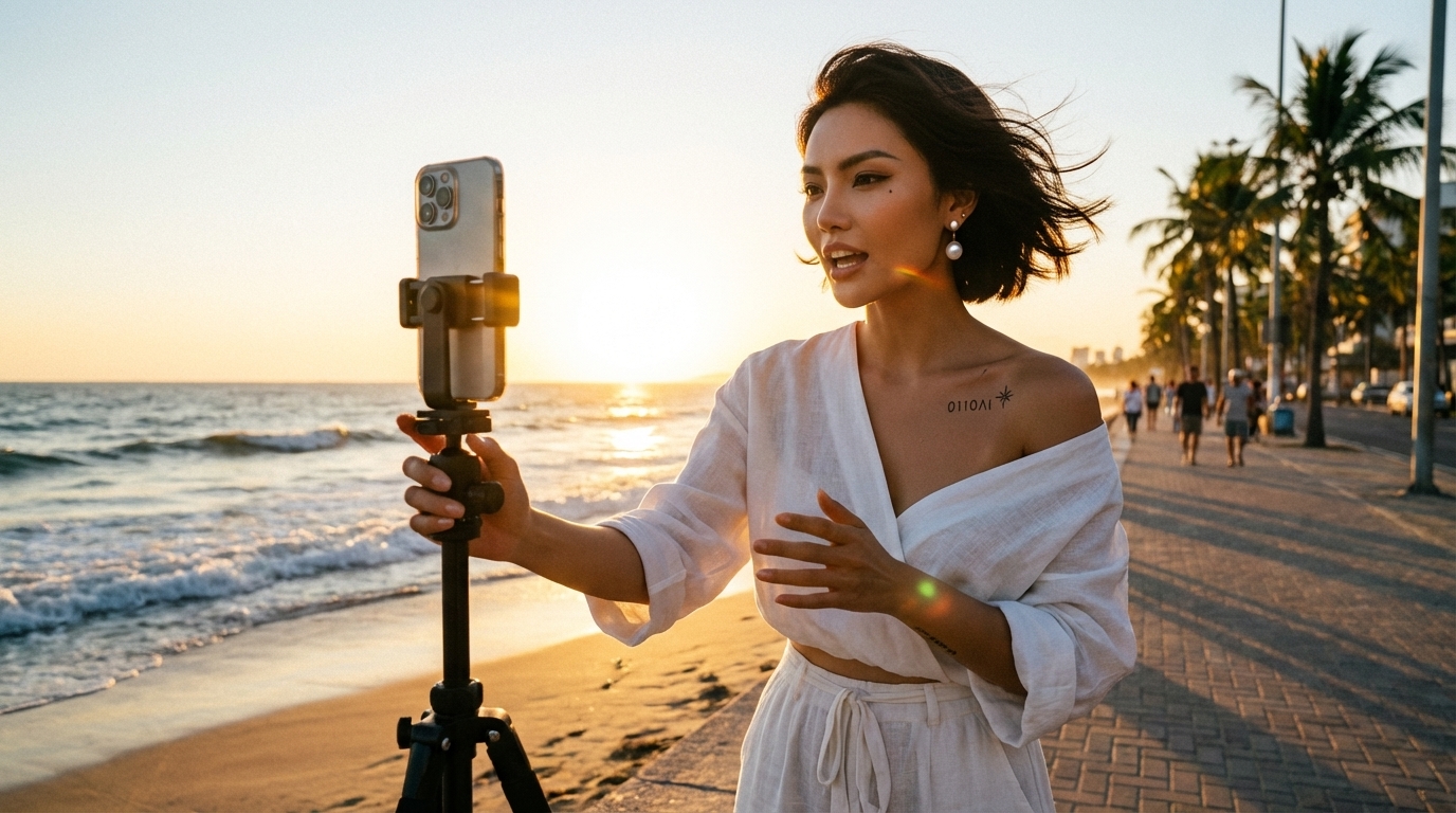 AI influencer analytics dashboard tracking engagement rate performance