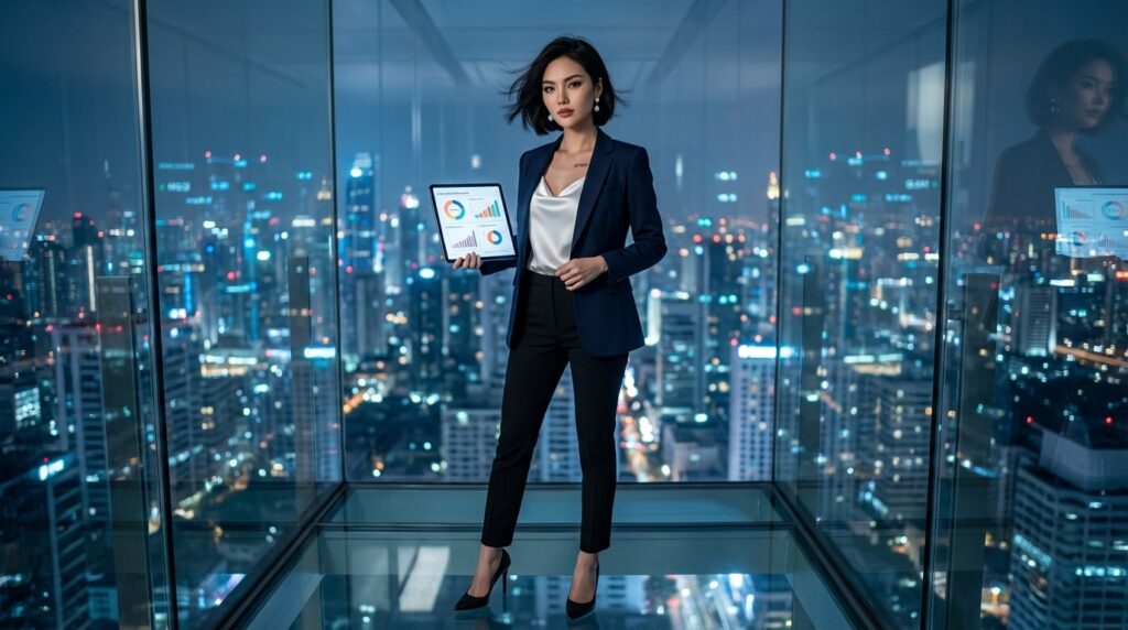 "how to analyze AI influencer performance metrics analytics dashboard strategy"