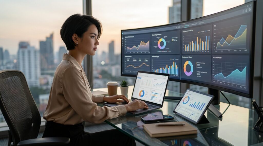 AI influencer campaign performance strategy analytics and ROI optimisation system