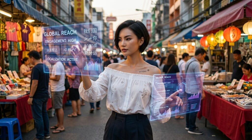 AI influencer localisation strategy cultural mapping and global content optimisation