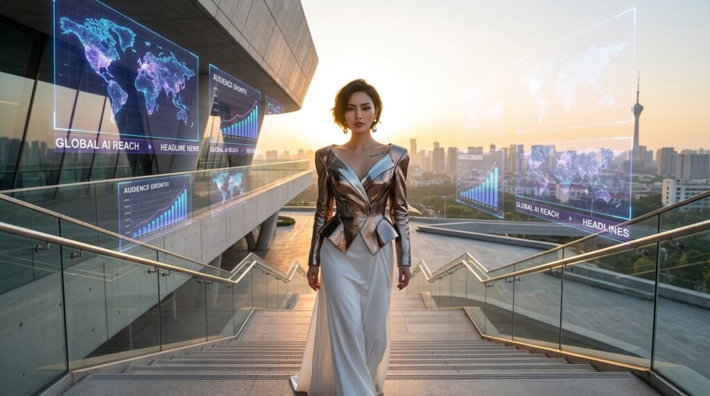 AI influencer global brand authority strategic positioning and icon influence ecosystem