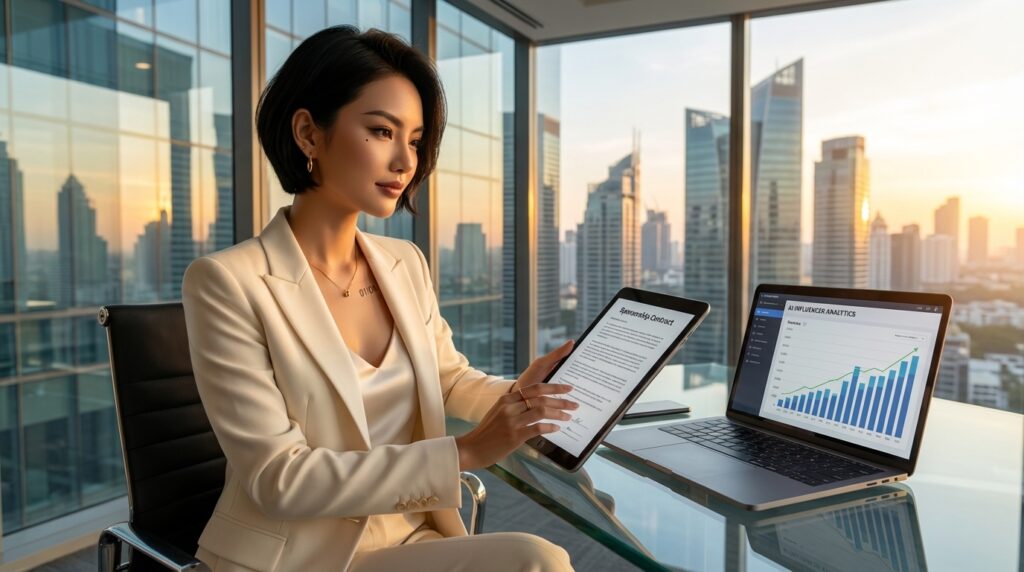 AI influencer monetization strategy revenue system dashboard