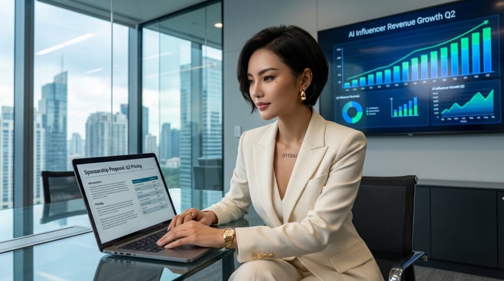 AI influencer pricing strategy brand deal negotiation revenue positioning system
