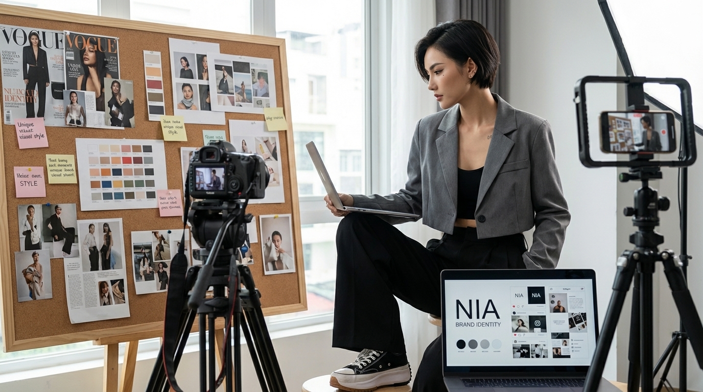 Strategic content planning session focused on brand authority building and differentiation frameworks